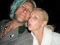 TradeMark and Christy, kissy